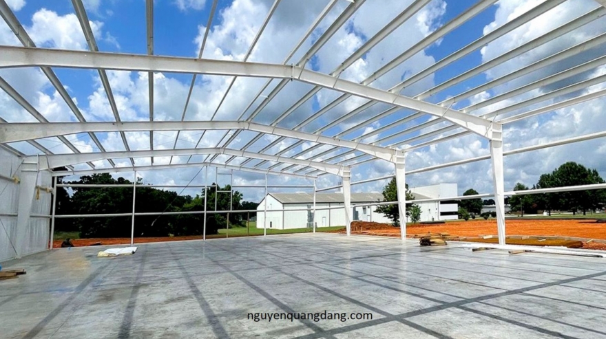 Nhà thầu thi công nhà xưởng tiền chế uy tín Đà Nẵng