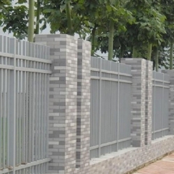 Thi công hàng rào sắt hộp Thi công hàng rào sắt hộp