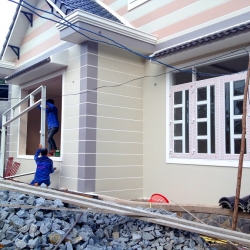 Thi công sắt kính cường lực, cửa sắt 4 cánh Thi công sắt kính cường lực, cửa sắt 4 cánh